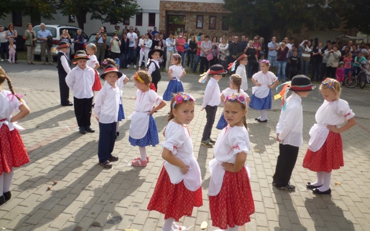 Szüreti felvonulás Kaposszekcsőn