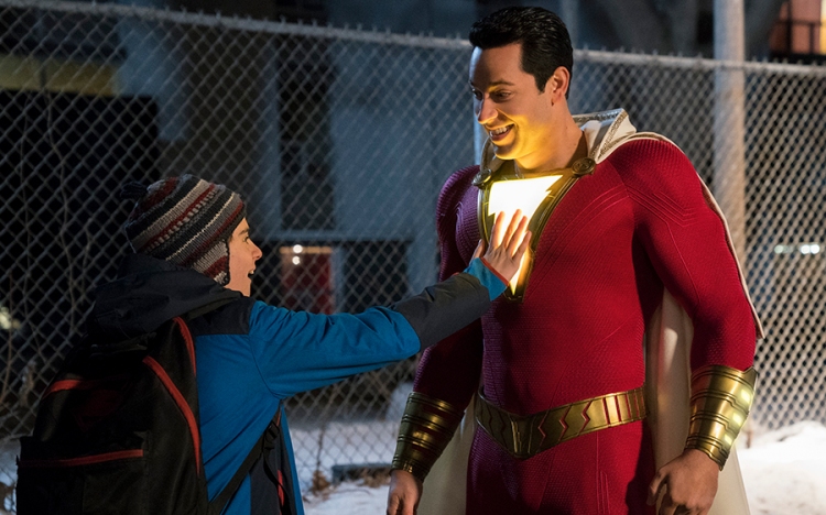 Megőrizte elsőségét a Shazam! az észak-amerikai mozis hétvégén